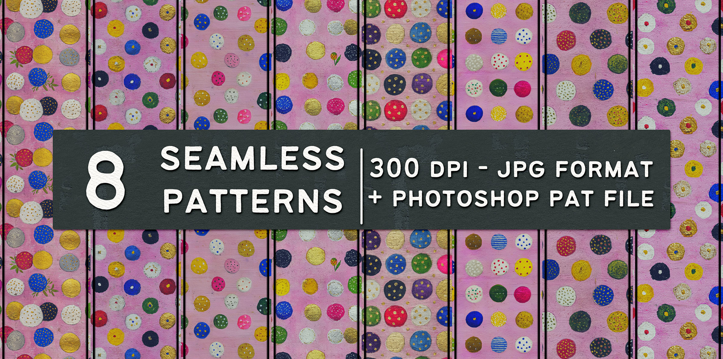Free Download: Seamless Tiling Pattern Set - HG Designs